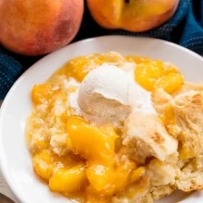 Old Fashioned Peach Cobbler Recipe Page