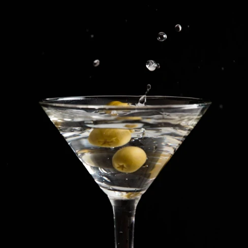 Dirty, Sopping-Wet Martini Recipe Image