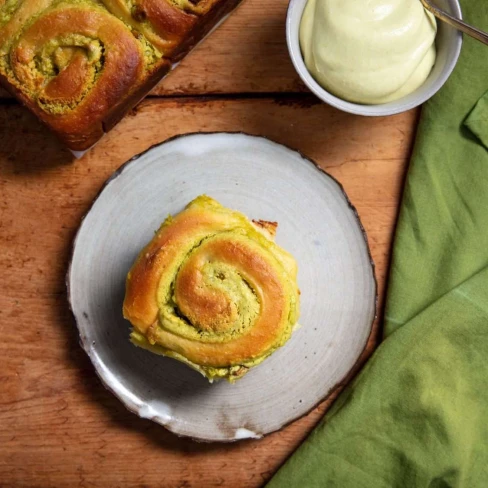 Pistachio Buns Recipe Image