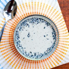 No-Bake Black Sesame and Honey Puddings Recipe Recipe Page