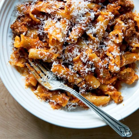The Instant Pot Miracle: One-Pan Pasta &amp; Meat Sauce Image