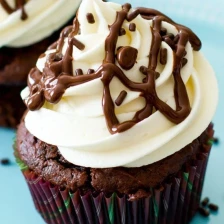 Chocolate White Chocolate Cupcakes Recipe Page