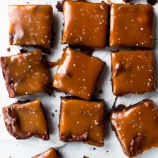 Salted Caramel Turtle Brownies Recipe Page