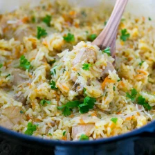 Creamy Chicken and Rice Recipe (a one-pot meal) Recipe Page