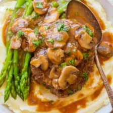 Salisbury Steak with Mushroom Gravy Recipe Page