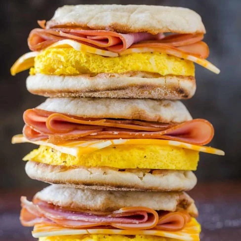 Make-Ahead Freezer Breakfast Sandwiches Image