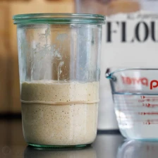 How to Feed Sourdough Starter Recipe Page