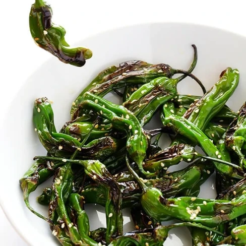 Easy Sesame Shishito Peppers Image