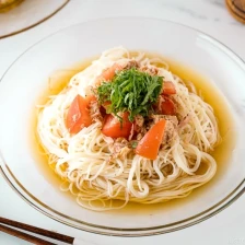 Cold Tuna and Tomato Somen Recipe Page