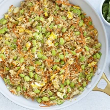 Shortcut Quinoa Fried Rice Recipe Page