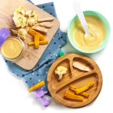 Chicken, Squash + Cauliflower Baby Food Meal Recipe Page