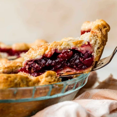 Homemade Cherry Pie Recipe Image