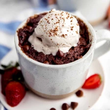 Vegan Mug Brownie Recipe Page