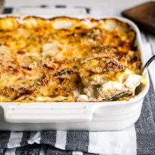 Salmon Potato Gratin Recipe Page