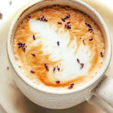 Lavender Latte (Hot or Iced) Recipe Page