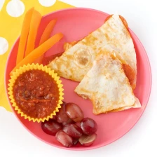 Easy Cheesy Pizza Quesadillas (10 minutes) Recipe Page