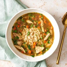 Pressure Cooker Chicken and Rice Soup Recipe Page