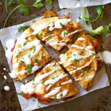 Smoked Gouda Mushroom Quesadillas Recipe Page