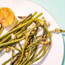 Grilled Garlic Scapes Recipe Page