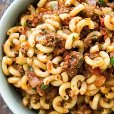 Hamburger And Macaroni Recipe Page