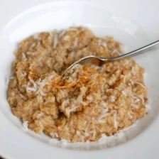 Coconut Peanut Butter Oatmeal Recipe Page