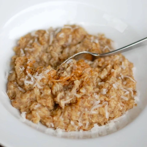 Coconut Peanut Butter Oatmeal Image