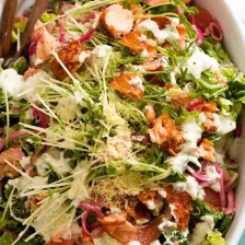 Celebration Salmon Salad with Yoghurt Ranch Dressing Recipe Page