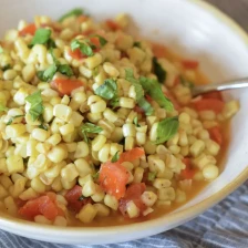 Chesapeake Corn, Tomatoes &amp; Basil Recipe Page