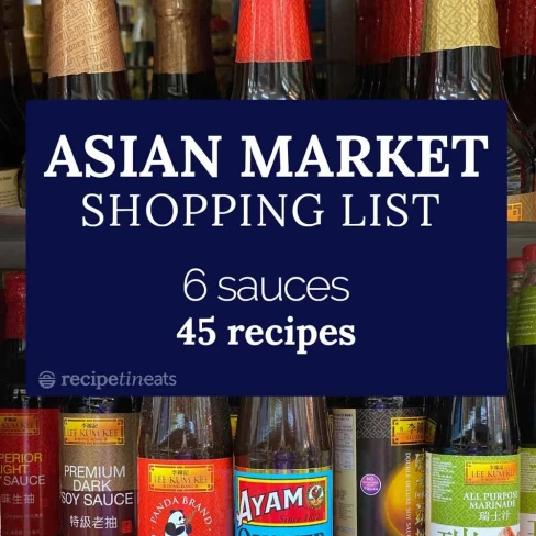 Asian market shopping list - what I buy at Asian grocery stores! Image