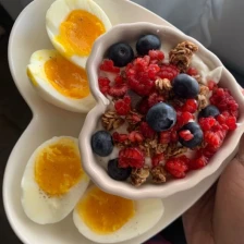 Boiled Egg, Yogurt, Fruit Recipe Page