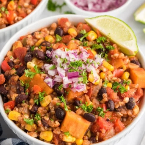 Buckwheat Sweet Potato Chili (Slow Cooker) Image
