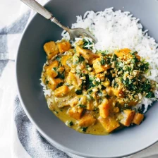 Creamy Thai Sweet Potato Curry Recipe Page