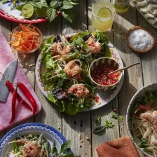 Vietnamese Prawn &amp; Papaya Lettuce Cups | Marion&#039;s Kitchen Recipe Page