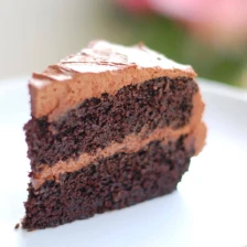 Double Chocolate Cake with Buttercream Frosting Recipe Page