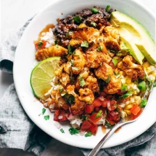 Roasted Cauliflower Burrito Bowls Recipe Page