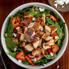 Strawberry Chicken Salad Recipe Page