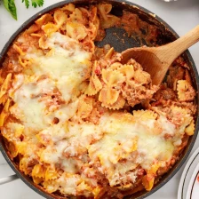 Bow Tie Lasagna Recipe Page