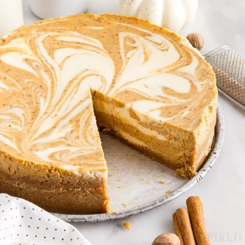 Pumpkin Swirl Cheesecake Image