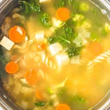 Veggie Packed Chickpea Noodle Soup Recipe Page