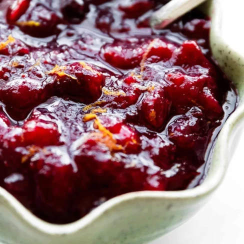 Easy Cranberry Sauce Recipe Image