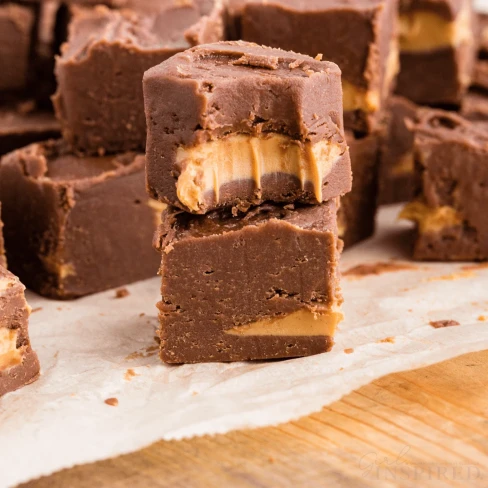 2 Ingredient Chocolate Peanut Butter Fudge Image