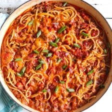 Cowboy Spaghetti Recipe Page