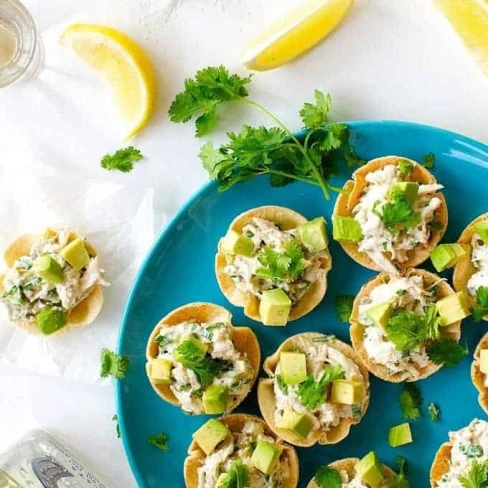 Spicy Little Muffin Tin Chicken Tostadas Image