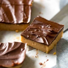 5 Ingredient Chocolate Peanut Butter Bars (NO BAKE!) Recipe Page