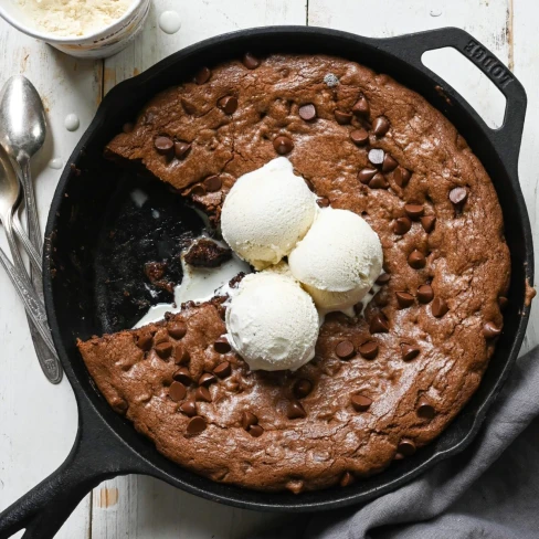 Double Chocolate Skillet Cookie Image