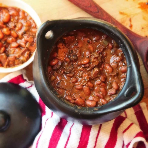 Smoky Barbecue Beans Recipe Image