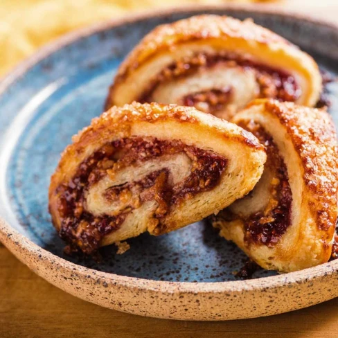 Raspberry-Almond Rugelach Recipe Image