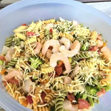 Shrimp Pasta Salad With Italian Dressing Recipe Page