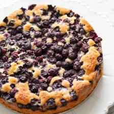 Blueberry Cake Recipe Page