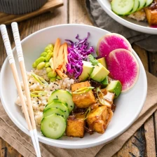 Vegan Poke Bowl Recipe Page